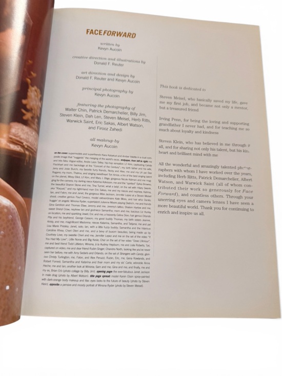 Kevyn Aucoin Face Forward Makeup Book Hardcover - Picture 8 of 15